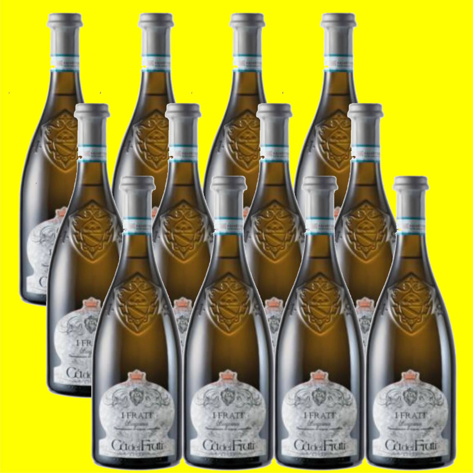 12 Flaschen CA DEI FRATI Lugana bianco i Frati