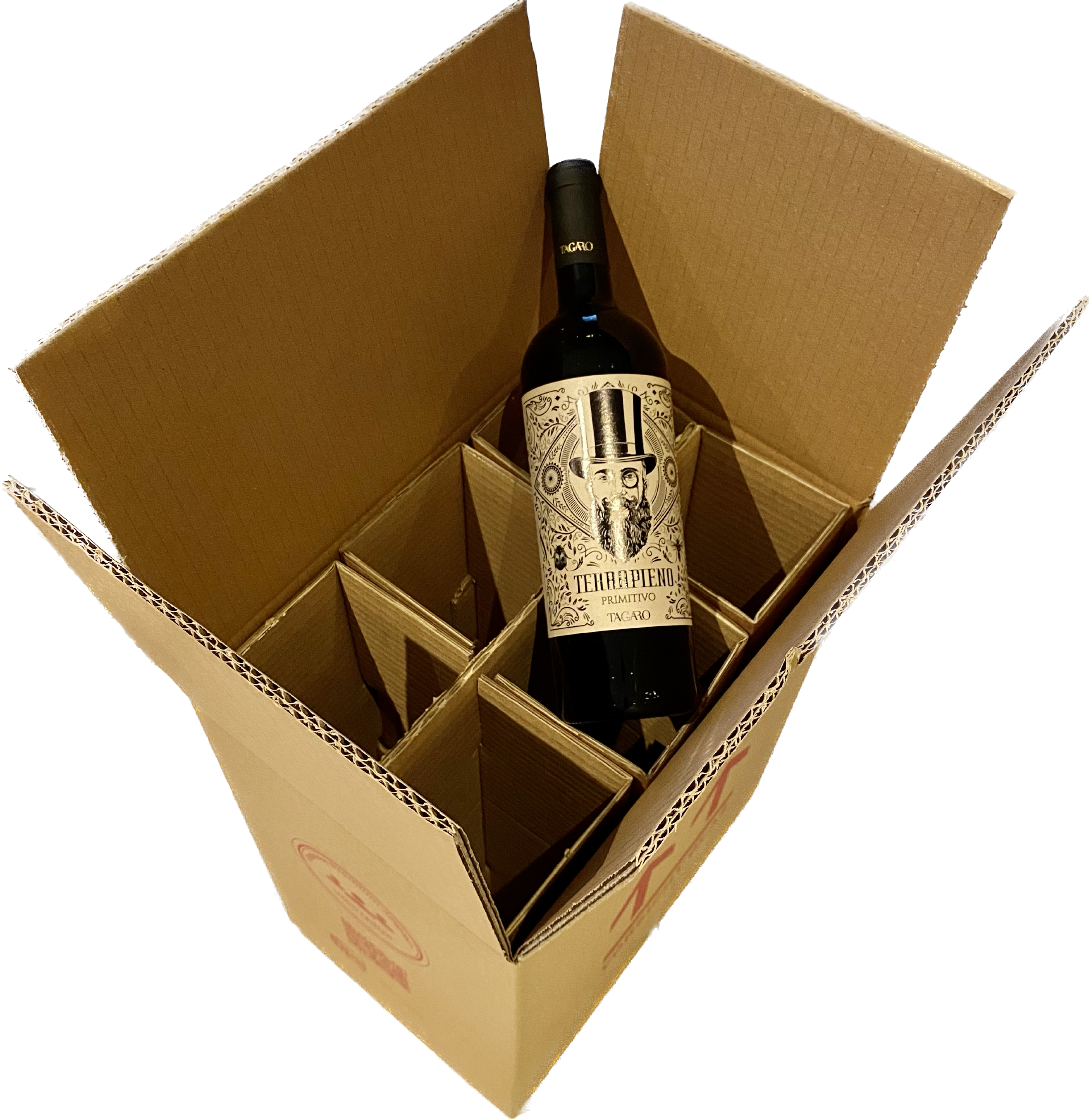 Probierpaket Primitivo, Merlot, Montepulciano, Marzemino Trepio - Gewählte 6 Sorten:
