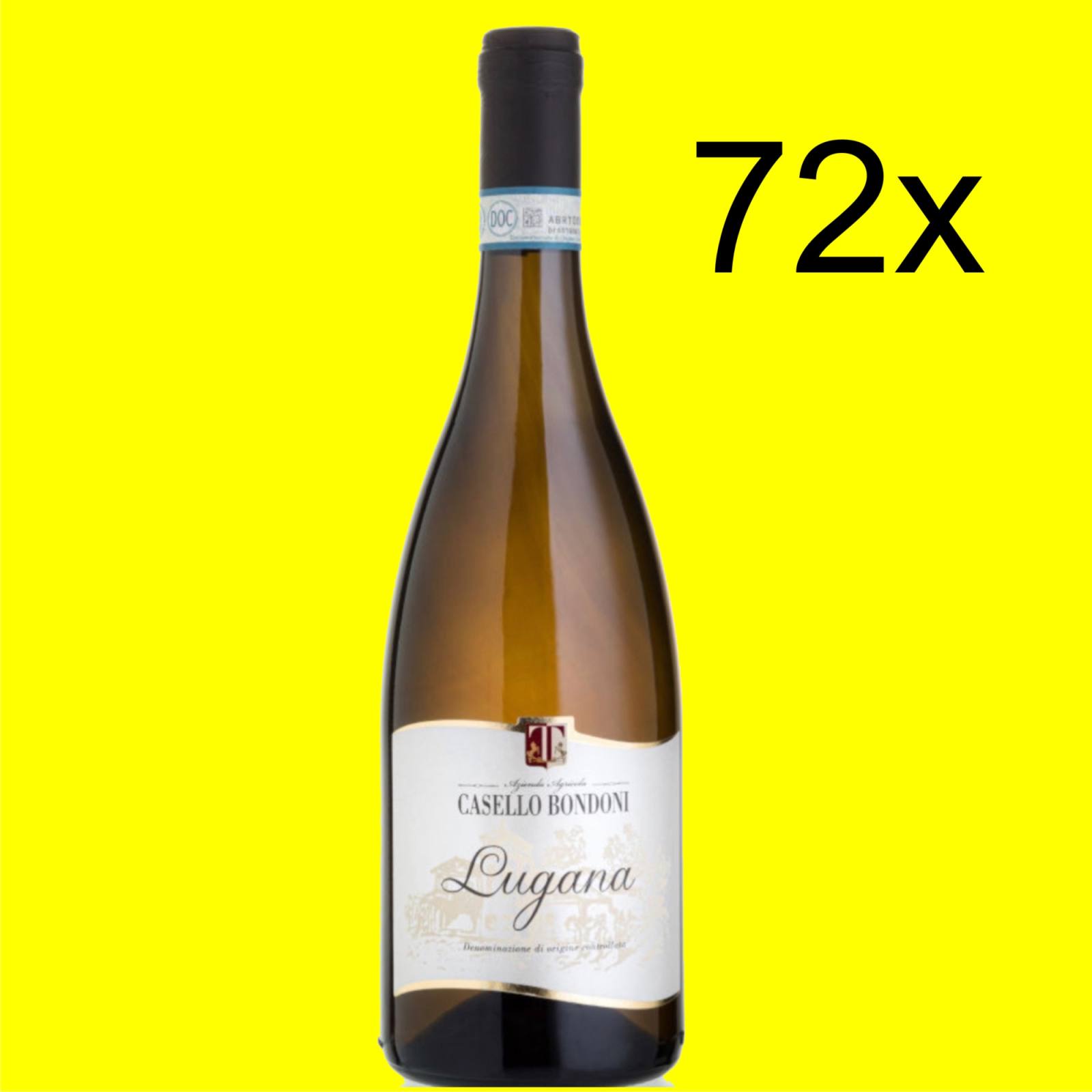 72 Flaschen Casello Bondoni Lugana DOC, 72er Vorteilspaket à 0,75l